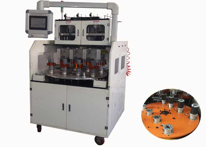 CNC automático completo Displayer da máquina de enrolamento do estator de quatro cabeças diâmetro de fio de 0,2 -1,0 milímetros