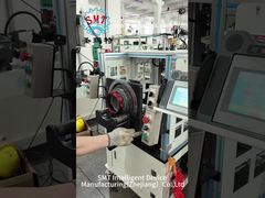 Máquina automática de laço de bobina de estator de tipo servo